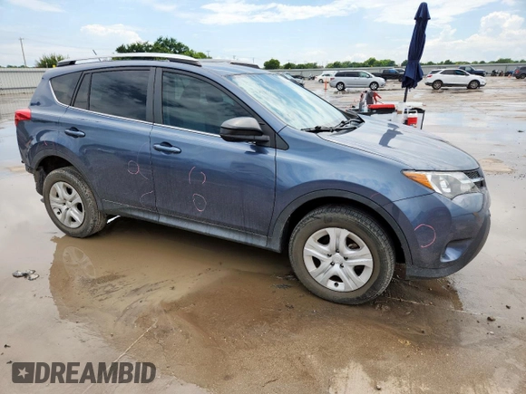 2014 Toyota RAV4 LE with VIN 2T3ZFREV2EW085568, listed as a Copart auction lot 63506435 with 91,322 mi miles and Salvage title. Bid and sale history available at DreamBid. Image 4.