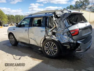 2023 Nissan Armada SL with VIN JN8AY2BD6P9692767, listed as a Copart auction lot 48138685 with 51,604 mi miles and Salvage Title. Bid and sale history available at carsss.com. Image 2.