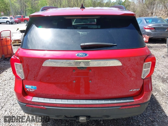 2021 Ford Explorer XLT z VIN 1FMSK8DH4MGC47581, wystawiony jako IAAI lot #42151310 z przebiegiem 50 866 mil mil oraz . Historia ofert i sprzedaży dostępna na DreamBid. Obrazek 16.