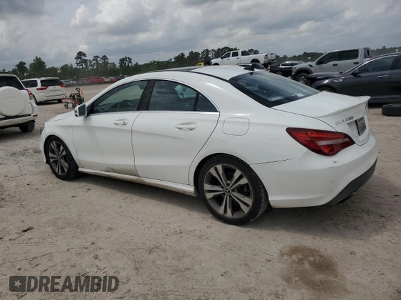 2019 Mercedes-Benz CLA 250 z VIN WDDSJ4EB9KN768336, wystawiony jako Copart lot #54876765 z przebiegiem 147 086 mil mil oraz Czysty tytuł • Clean title. Historia ofert i sprzedaży dostępna na DreamBid. Obrazek 2.
