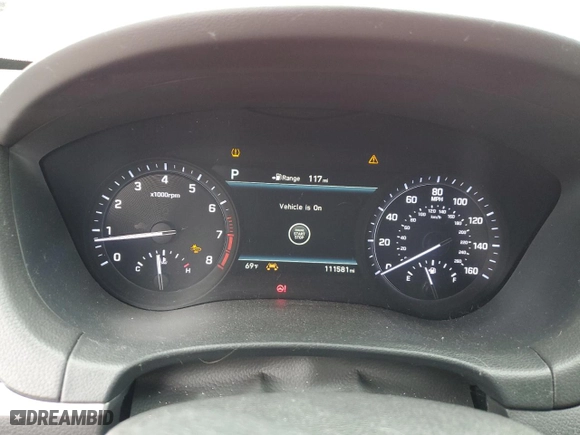 2020 Genesis G80 3.3T Sport with VIN KMTFN4JB3LU329583, listed as a Copart auction lot 65930074 with 111,581 mi miles and Salvage Title. Bid and sale history available at carsss.com. Image 9.