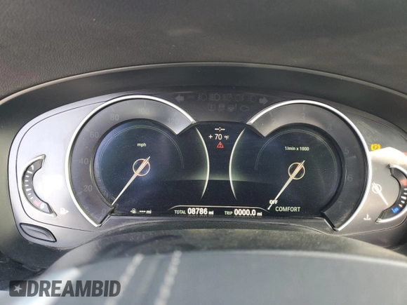 2018 BMW 5 Series 530i with VIN WBAJA5C52JWA36440, listed as a Copart auction lot 63325515 with 8,786 mi miles and Salvage title. Bid and sale history available at DreamBid. Image 9.
