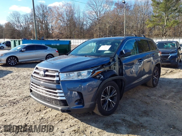 2018 Toyota Highlander LE with VIN 5TDZZRFH1JS246973, listed as a IAAI auction lot 41724379 with 185,461 mi miles and . Bid and sale history available at DreamBid. Image 17.