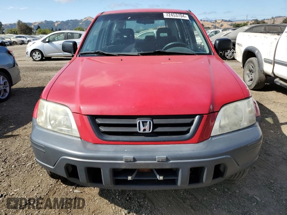 2000 Honda CR-V LX with VIN JHLRD2842YC011450, listed as a Copart auction lot 72453704 with 127,024 mi miles and Salvage Title. Bid and sale history available at carsss.com. Image 5.