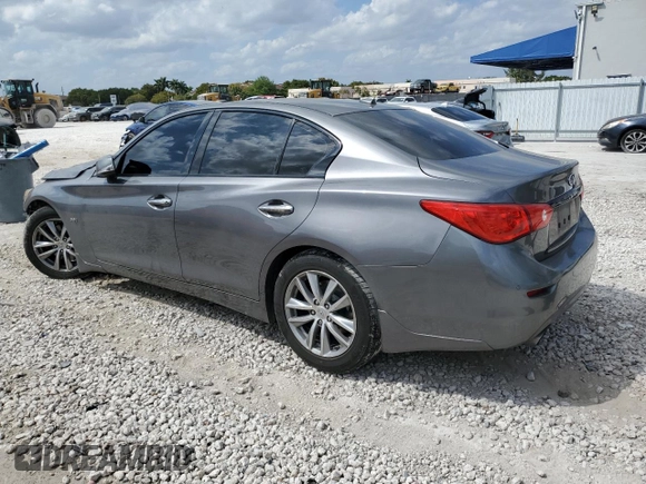 2017 Infiniti Q50 Signature Edition with VIN JN1EV7AP8HM731102, listed as a Copart auction lot 48994975 with 115,583 mi miles and Salvage Title. Bid and sale history available at DreamBid. Image 2.