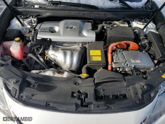 2014 Lexus ES 300h Hybrid with VIN JTHBW1GG1E2041568, listed as a Copart auction lot 37558194 with NaN miles and Salvage Title. Bid and sale history available at carsss.com. Image 12.