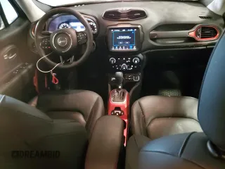 2022 Jeep Renegade Trailhawk with VIN ZACNJDC15NPN80147, listed as a Copart auction lot 87847065 with 52,037 mi miles and Salvage Title. Bid and sale history available at DreamBid. Image 8.