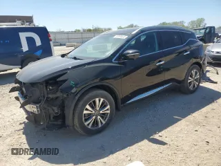 2015 Nissan Murano Platinum with VIN 5N1AZ2MH5FN281094, listed as a Copart auction lot 53054835 with 107,544 mi miles and Salvage title. Bid and sale history available at DreamBid. Image 1.