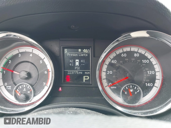 2012 Dodge Durango R/T with VIN 1C4SDJCT6CC181570, listed as a IAAI auction lot 41742385 with 223,775 mi miles and . Bid and sale history available at DreamBid. Image 7.