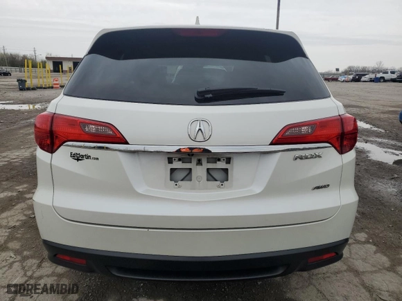 2015 Acura RDX Tech Pkg with VIN 5J8TB4H53FL012554, listed as a Copart auction lot 51771905 with 137,084 mi miles and Salvage Title. Bid and sale history available at carsss.com. Image 6.