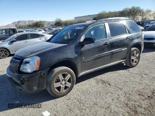 2007 Chevrolet Equinox LT with VIN 2CNDL63F076227293, listed as a Copart auction lot 86769054 with 107,691 mi miles and Salvage Title. Bid and sale history available at carsss.com. Image 1.