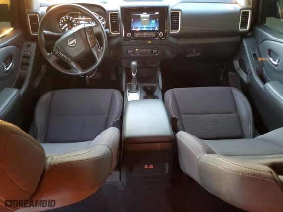 2022 Nissan Frontier S with VIN 1N6ED1EJXNN637311, listed as a Copart auction lot 82358754 with 60,224 mi miles and Salvage Title. Bid and sale history available at carsss.com. Image 8.