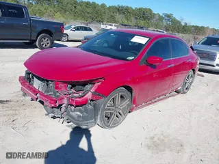 2016 Honda Accord Sedan Sport with VIN 1HGCR2F59GA061323, listed as a IAAI auction lot 41683217 with 132,011 mi miles. Bid and sale history available at carsss.com. Image 18.