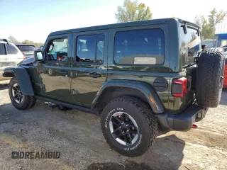 2022 Jeep Wrangler Unlimited Rubicon z VIN 1C4HJXFN9NW186122, wystawiony jako Copart lot #79685634 z przebiegiem 81 332 mil mil oraz Szkoda całkowita • Salvage title. Historia ofert i sprzedaży dostępna na DreamBid. Obrazek 2.