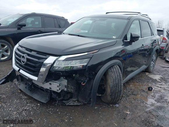 2024 Nissan Pathfinder SL with VIN 5N1DR3CC9RC284511, listed as a IAAI auction lot 41717753 with 2,200 mi miles. Bid and sale history available at carsss.com. Image 18.