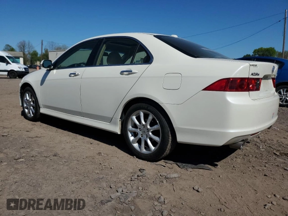 2008 Acura TSX z VIN JH4CL96898C007916, wystawiony jako Copart lot #54590905 z przebiegiem 120 990 mil mil oraz Szkoda całkowita • Salvage title. Historia ofert i sprzedaży dostępna na DreamBid. Obrazek 2.