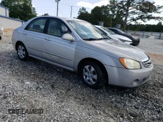 2006 Kia Spectra EX with VIN KNAFE121865239151, listed as a Copart auction lot 67760664 with 133,146 mi miles and Clean Title. Bid and sale history available at carsss.com. Image 4.