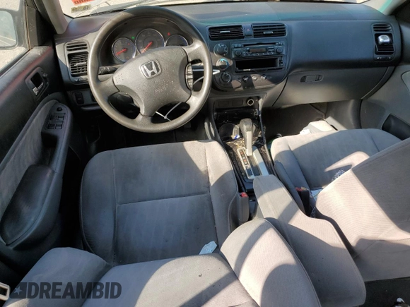 2004 Honda Civic LX with VIN 2HGES16594H622236, listed as a Copart auction lot 55475285 with 175,288 mi miles and Clean Title. Bid and sale history available at carsss.com. Image 8.