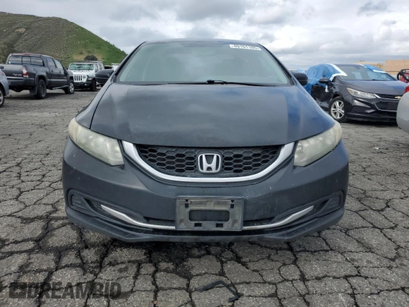 2015 Honda Civic Sedan LX with VIN 19XFB2E52FE109354, listed as a Copart auction lot 49101105 with 279,321 mi miles and Clean Title. Bid and sale history available at carsss.com. Image 5.
