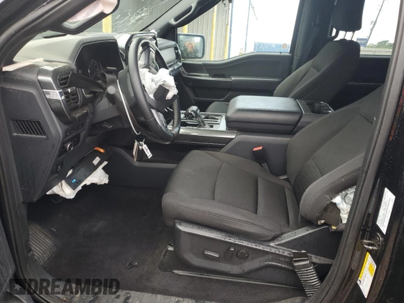 2023 Ford F-150 XL with VIN 1FTEW1C5XPFC27849, listed as a Copart auction lot 53358475 with 42,945 mi miles and Non Repairable. Bid and sale history available at DreamBid. Image 7.