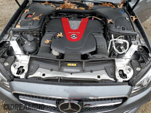 2018 Mercedes-Benz E-Class AMG E 43 with VIN WDDZF6EBXJA447519, listed as a Copart auction lot 86253784 with 45,704 mi miles and Salvage Title. Bid and sale history available at carsss.com. Image 11.