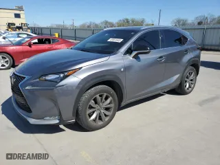 2015 Lexus NX 200t with VIN JTJBARBZ8F2044344, listed as a Copart auction lot 49801645 with 100,706 mi miles and Salvage Title. Bid and sale history available at carsss.com. Image 1.