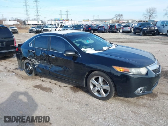 2011 Acura TSX with VIN JH4CU2F68BC002085, listed as a IAAI auction lot 41852295 with 203,747 mi miles. Bid and sale history available at carsss.com. Image 1.