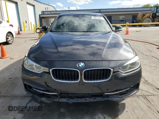 2017 BMW 3 Series 330i with VIN WBA8B9G37HNU53691, listed as a Copart auction lot 54612825 with 107,287 mi miles and Salvage Title. Bid and sale history available at carsss.com. Image 5.