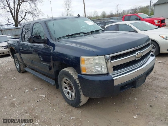 2007 Chevrolet Silverado 1500 LT w/1LT with VIN 3GCEK13C17G508138, listed as a IAAI auction lot 41898585 with 277,736 mi miles. Bid and sale history available at carsss.com. Image 1.