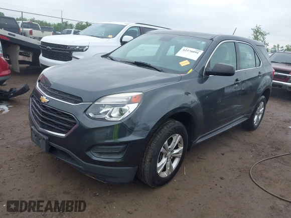 2017 Chevrolet Equinox LS z VIN 2GNALBEK4H1528438, wystawiony jako IAAI lot #42376091 z przebiegiem 105 781 mil mil oraz . Historia ofert i sprzedaży dostępna na DreamBid. Obrazek 17.