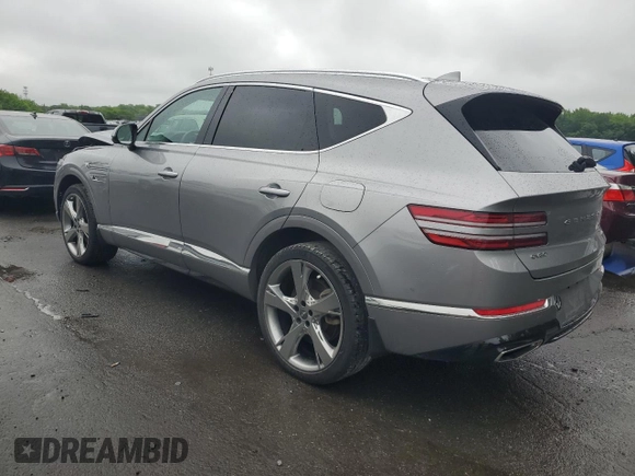 2021 Genesis GV80 с VIN KMUHBDSBXMU055196, выставлен на аукционе Copart как лот 58889535 с пробегом 44 823 миль миль и Списание • Salvage title. История ставок и продаж доступна на DreamBid. Изображение 2.