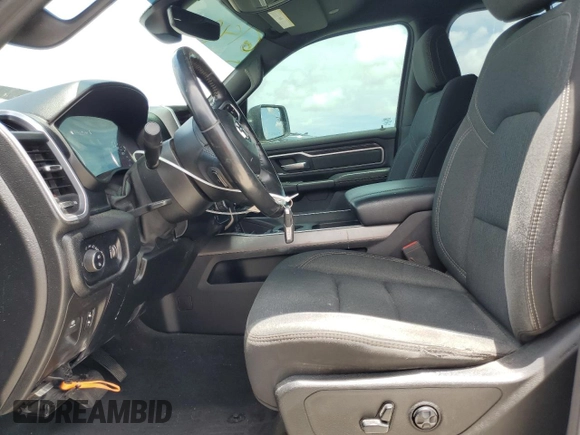 2020 Ram 1500 Big Horn with VIN 1C6SRFFT7LN334558, listed as a Copart auction lot 61487675 with 66,572 mi miles and Salvage title. Bid and sale history available at DreamBid. Image 7.