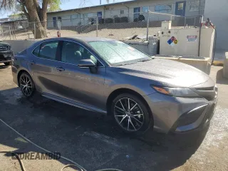 2024 Toyota Camry SE with VIN 4T1G11AK5RU206353, listed as a Copart auction lot 53579545 with 46,294 mi miles and Clean Title. Bid and sale history available at carsss.com. Image 4.