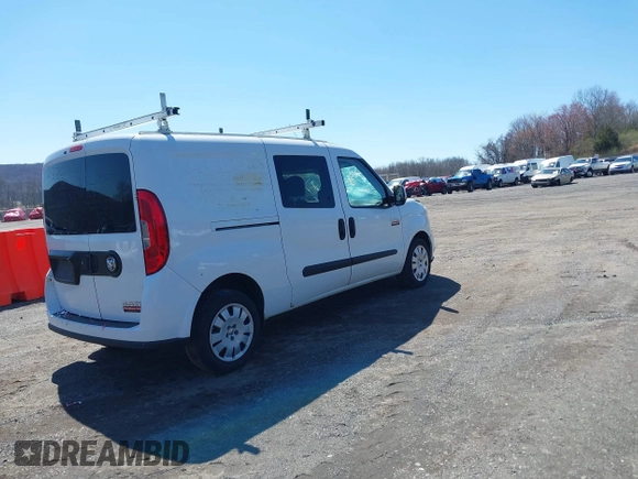 2016 Ram ProMaster City Cargo Tradesman SLT with VIN ZFBERFBT4G6C56452, listed as a IAAI auction lot 41932330 with 215,260 mi miles and . Bid and sale history available at DreamBid. Image 4.
