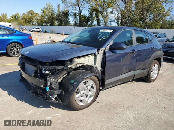 2024 Hyundai Kona Essential with VIN KM8HA3AB5RU179915, listed as a Copart auction lot 73300114 with 1,035 mi miles and Salvage Title. Bid and sale history available at DreamBid. Image 1.