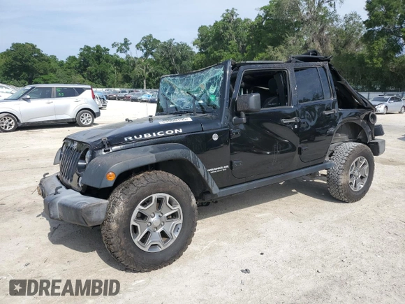 2016 Jeep Wrangler Unlimited Rubicon with VIN 1C4BJWFG7GL320650, listed as a Copart auction lot 53900195 with 77,620 mi miles and Salvage title. Bid and sale history available at DreamBid. Image 1.