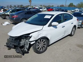 2019 Nissan Sentra SV with VIN 3N1AB7AP5KY449382, listed as a IAAI auction lot 41798021 with 76,302 mi miles and . Bid and sale history available at DreamBid. Image 18.