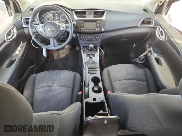 2017 Nissan Sentra SV with VIN 3N1AB7AP6HY229211, listed as a Copart auction lot 56587935 with 76,090 mi miles and Salvage title. Bid and sale history available at DreamBid. Image 8.