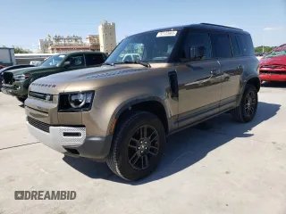 2024 Land Rover Defender S with VIN SALEJ7EX7R2287641, listed as a Copart auction lot 52123665 with 2,358 mi miles and Salvage title. Bid and sale history available at DreamBid. Image 1.