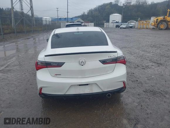 2022 Acura ILX Premium with VIN 19UDE2F82NA005781, listed as a IAAI auction lot 42002849 with 24,795 mi miles and . Bid and sale history available at DreamBid. Image 15.