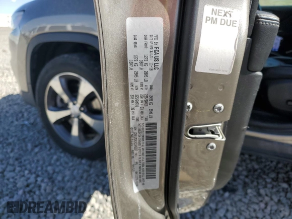 2019 Jeep Cherokee Limited with VIN 1C4PJMDX1KD345527, listed as a Copart auction lot 57636585 with 70,385 mi miles and Salvage title. Bid and sale history available at DreamBid. Image 13.