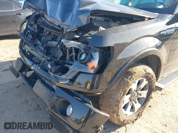 2014 Ford F-150 XL with VIN 1FTFW1CFXEFC07434, listed as a IAAI auction lot 41753193 with 112,455 mi miles and . Bid and sale history available at DreamBid. Image 6.