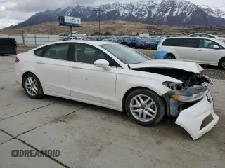 2015 Ford Fusion SE with VIN 3FA6P0H70FR127840, listed as a Copart auction lot 47652545 with 128,081 mi miles and Salvage Title. Bid and sale history available at DreamBid. Image 4.