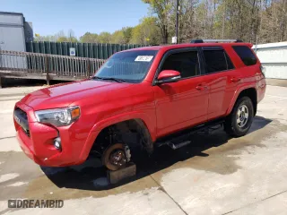 2022 Toyota 4Runner SR5 Premium with VIN JTENU5JRXN5992576, listed as a Copart auction lot 51134615 with 78,077 mi miles and Clean Title. Bid and sale history available at carsss.com. Image 1.
