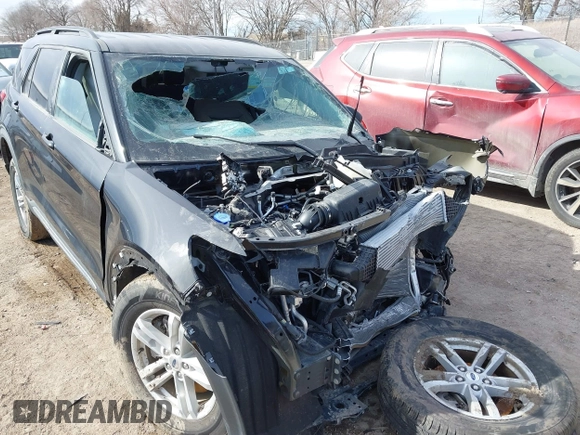 2024 Ford Explorer XLT с VIN 1FMSK8DHXRGA01982, выставлен на аукционе IAAI как лот 41593934 с пробегом 23 547 миль миль и . История ставок и продаж доступна на DreamBid. Изображение 6.