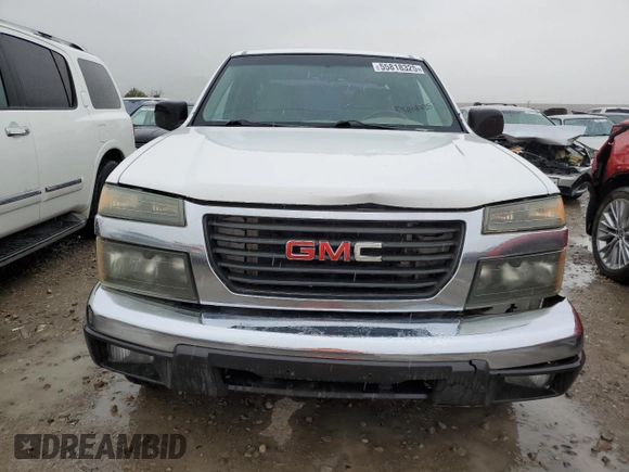 2005 GMC Canyon with VIN 1GTCS198258247180, listed as a Copart auction lot 55818325 with 218,292 mi miles and Clean title. Bid and sale history available at DreamBid. Image 5.