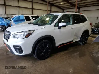 2019 Subaru Forester Sport with VIN JF2SKAPC5KH439855, listed as a Copart auction lot 54047755 with 68,430 mi miles and Salvage Title. Bid and sale history available at carsss.com. Image 1.