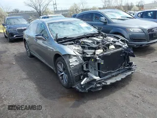 2018 Lexus LS with VIN JTHC51FFXJ5003586, listed as a IAAI auction lot 42009500 with 76,341 mi miles. Bid and sale history available at carsss.com. Image 1.