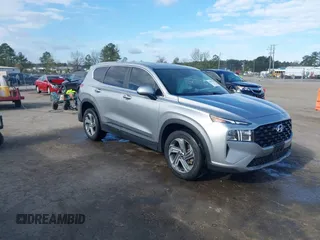2021 Hyundai Santa Fe SE with VIN 5NMS14AJ4MH309691, listed as a IAAI auction lot 41897874 with 38,799 mi miles. Bid and sale history available at carsss.com. Image 1.