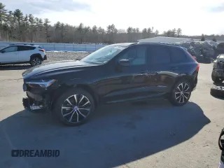 2023 Volvo XC60 Plus Dark Theme with VIN YV4L12RWXP1295963, listed as a Copart auction lot 47300255 with 16,198 mi miles and Salvage Title. Bid and sale history available at carsss.com. Image 1.